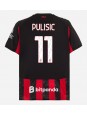 Billige AC Milan Christian Pulisic #11 Hjemmedrakt 2025-26 Kortermet